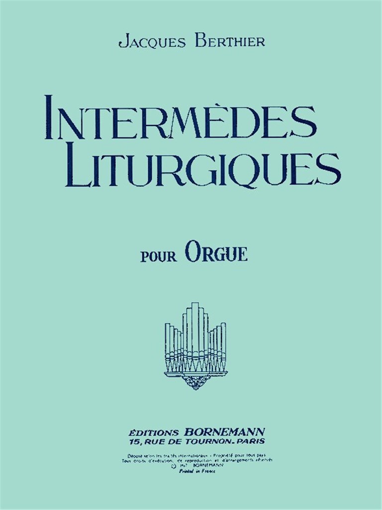 Intermedes Liturgiques